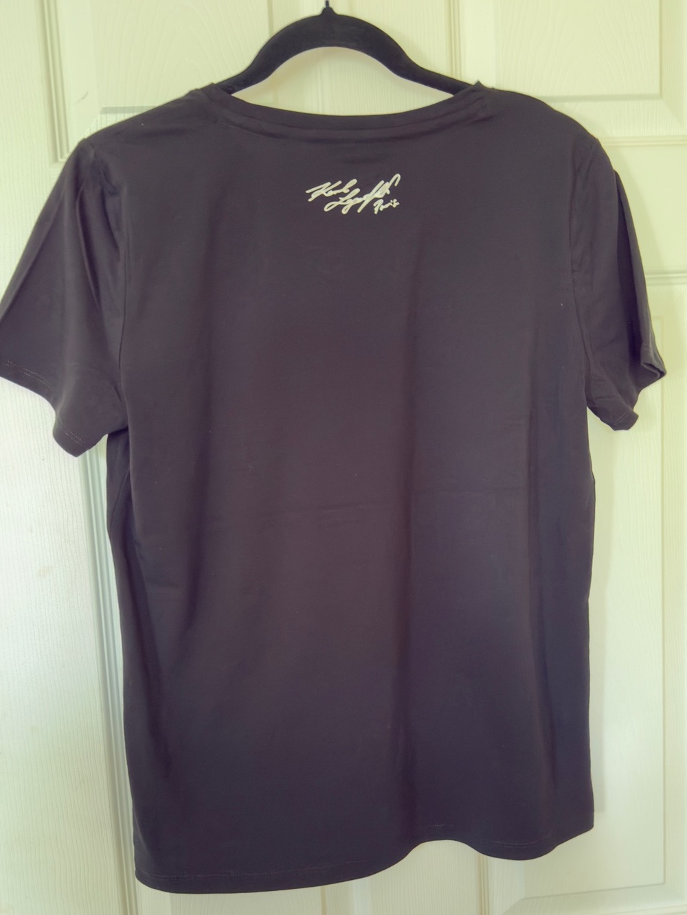 Karl Lagerfeld Black Graphic Paris Sketch Tee - Unbranded - Picture 5 of 5